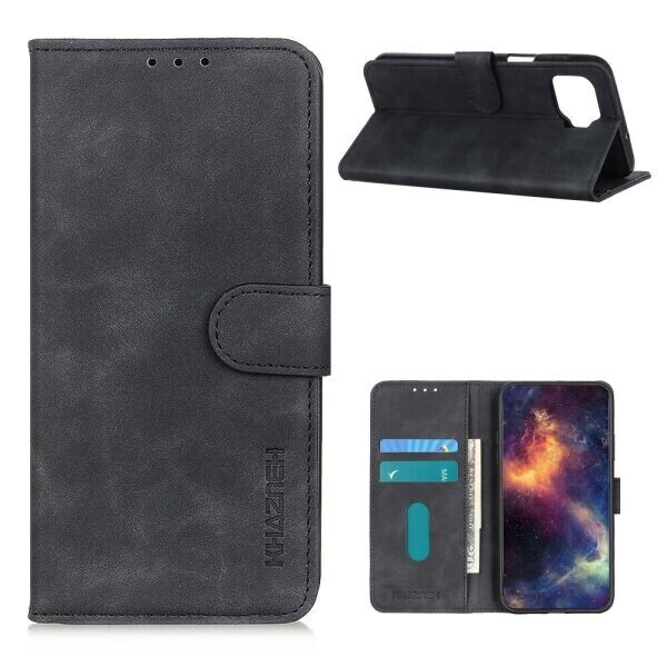 

Чехол-книжка KHAZNEH Retro Wallet для OPPO Reno 4 lite - Black