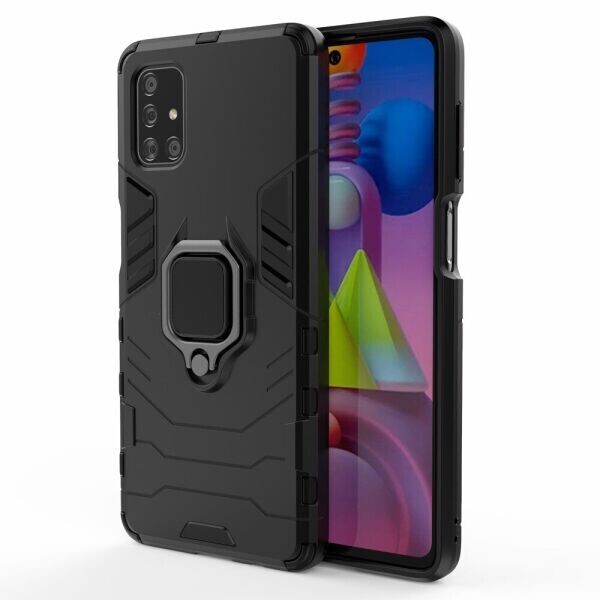 

Защитный чехол Deexe Hybrid Case для Samsung Galaxy M51 (M515) - Black