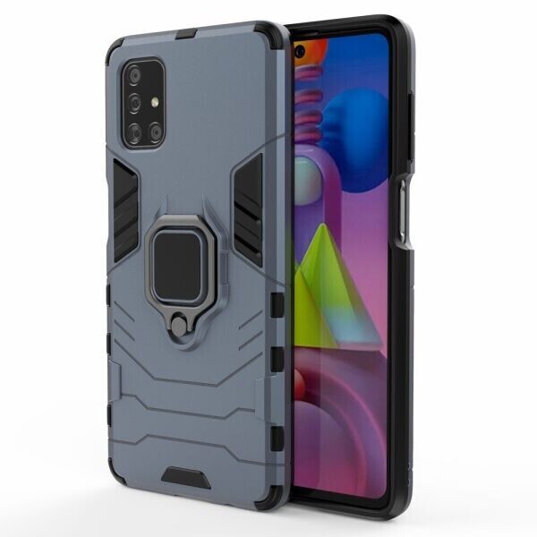 

Защитный чехол Deexe Hybrid Case для Samsung Galaxy M51 (M515) - Blue