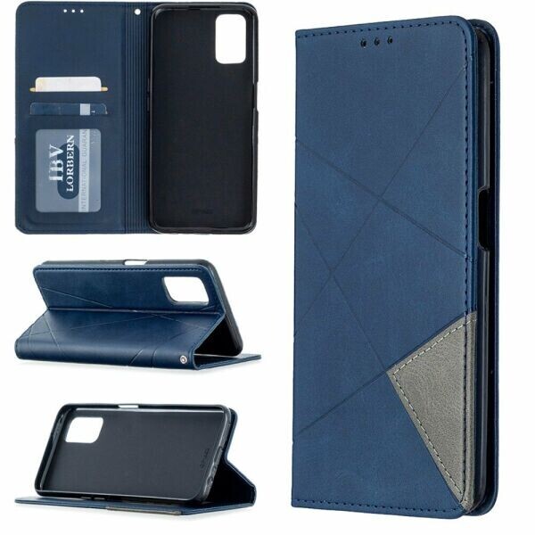 

Чехол UniCase Geometric Pattern для OPPO A52 / A72 / A92 - Blue