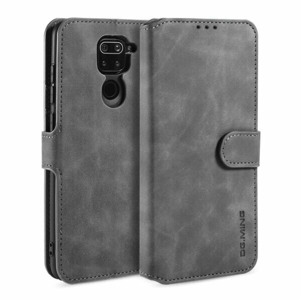 

Чехол DG.MING Retro Style для Xiaomi Redmi Note 9 / Redmi 10X - Grey