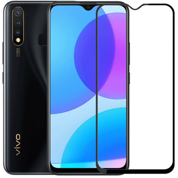 

Защитное стекло Deexe 5D Full Glue для VIVO Y11 (2019) - Black