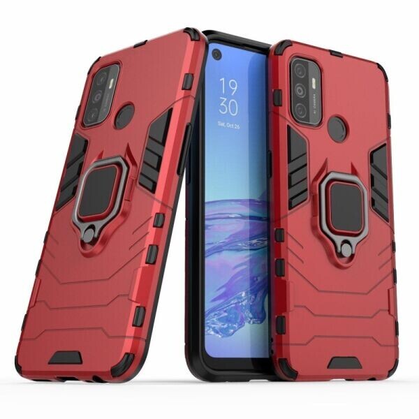 

Защитный чехол Deexe Hybrid Case для OPPO A53 - Red