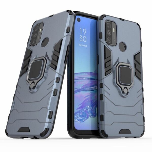 

Защитный чехол Deexe Hybrid Case для OPPO A53 - Blue