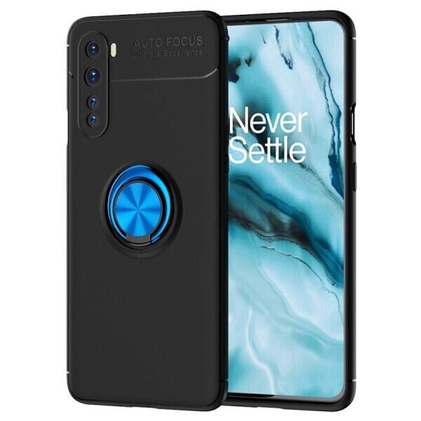 

Защитный чехол UniCase Magnetic Ring для OnePlus Nord - Black / Blue