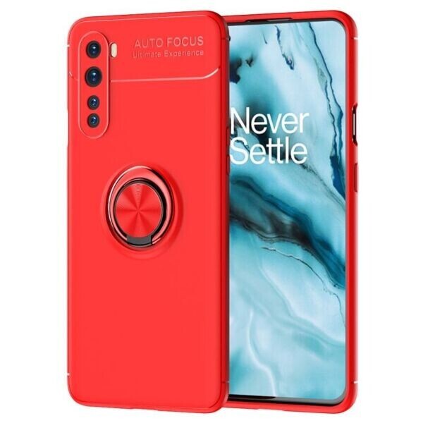 

Защитный чехол UniCase Magnetic Ring для OnePlus Nord - Red