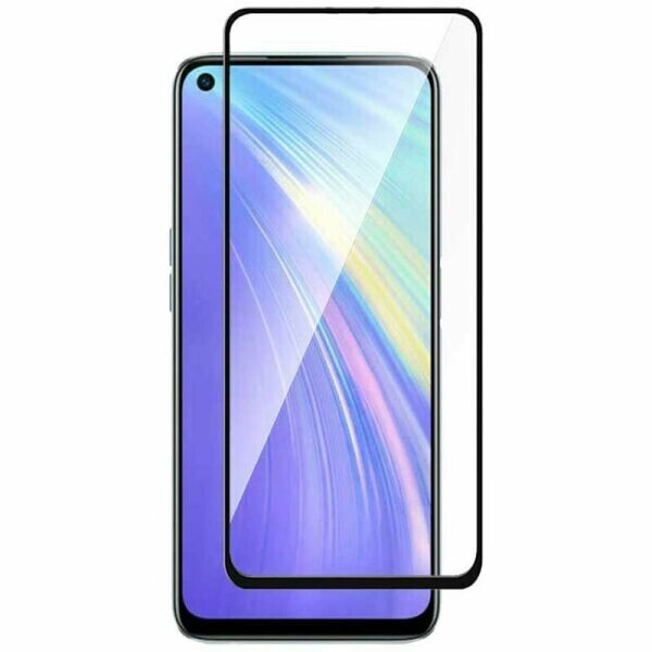 

Защитное стекло Deexe 5D Full Glue для Realme 6 - Black