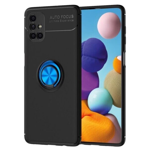 

Защитный чехол UniCase Magnetic Ring для Samsung Galaxy M51 (M515) - Black / Blue