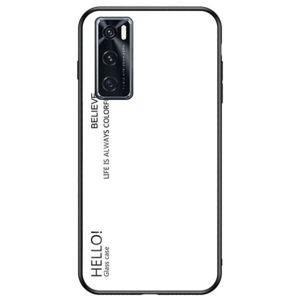 

Защитный чехол Deexe Gradient Color для VIVO V20 SE - White