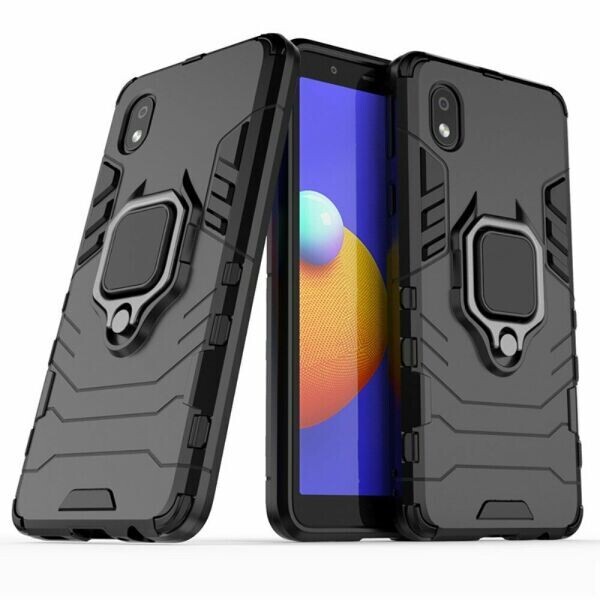 

Защитный чехол Deexe Hybrid Case для Samsung Galaxy A01 Core (A013) - Black