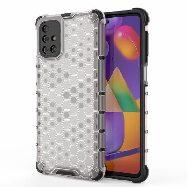 

Защитный чехол Deexe Honeycomb Series для Samsung Galaxy M31s (M317) - Grey