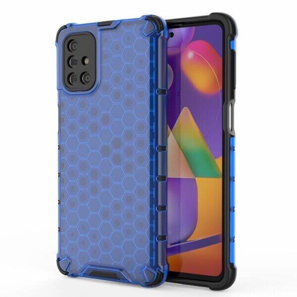 

Защитный чехол Deexe Honeycomb Series для Samsung Galaxy M31s (M317) - Blue