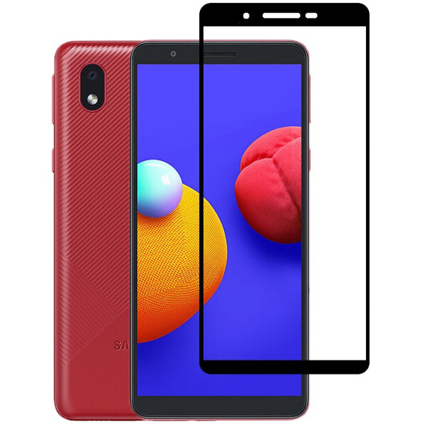 

Защитное стекло Deexe 5D Full Glue для Samsung Galaxy A01 Core (A013) - Black