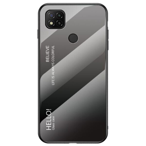 

Защитный чехол Deexe Gradient Color для Xiaomi Redmi 9C - Black / Ash