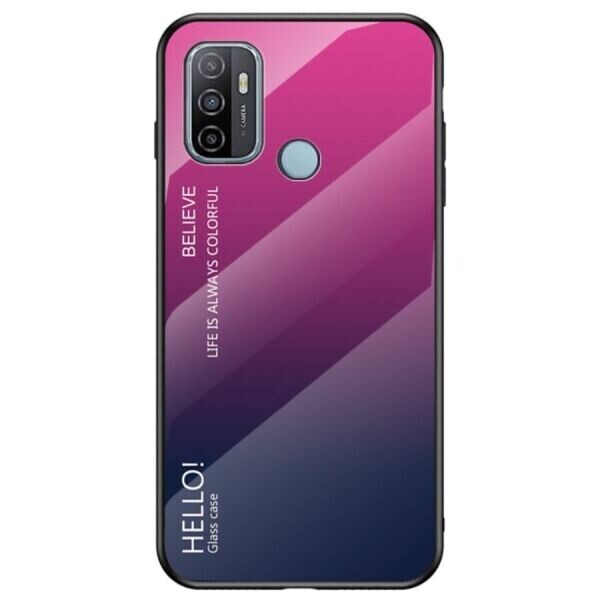 

Защитный чехол Deexe Gradient Color для OPPO A53 - Rose