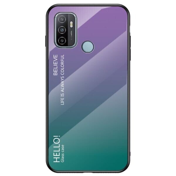 

Защитный чехол Deexe Gradient Color для OPPO A53 - Purple