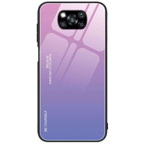 

Защитный чехол Deexe Gradient Color для Xiaomi Poco X3 - Pink / Blue
