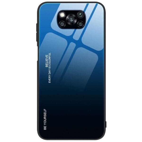 

Защитный чехол Deexe Gradient Color для Xiaomi Poco X3 - Black / Blue