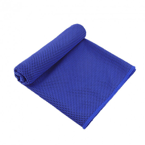 

Охлаждающее полотенце Cool Towel синее в бутылке