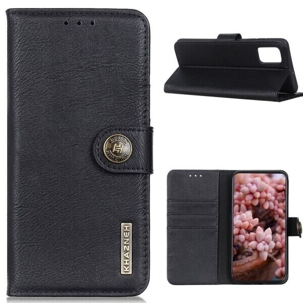 

Чехол-книжка KHAZNEH Wallet Cover для Realme 7 Pro - Black