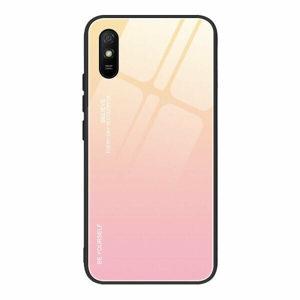 

Защитный чехол Deexe Gradient Color для Xiaomi Redmi 9A - Yellow / Pink