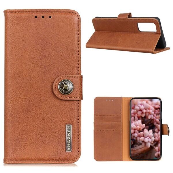 

Чехол-книжка KHAZNEH Wallet Cover для VIVO Y20 - Brown