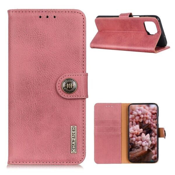 

Чехол-книжка KHAZNEH Wallet Cover для OPPO Reno 4 lite - Pink