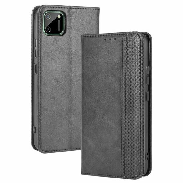 

Чехол Deexe Retro Style для Realme C11 - Black