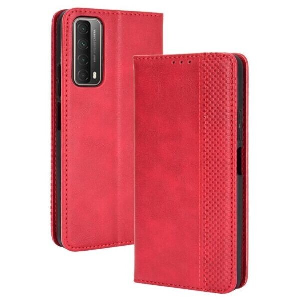 

Чехол Deexe Retro Style для Huawei P Smart 2021 - Red