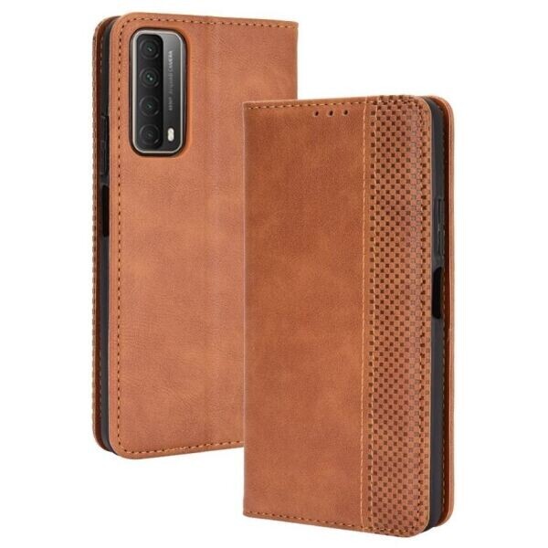 

Чехол Deexe Retro Style для Huawei P Smart 2021 - Brown
