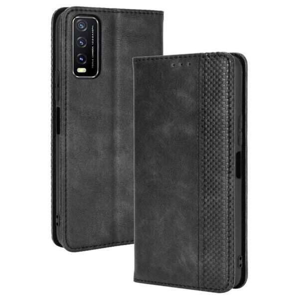 

Чехол Deexe Retro Style для VIVO Y20 - Black