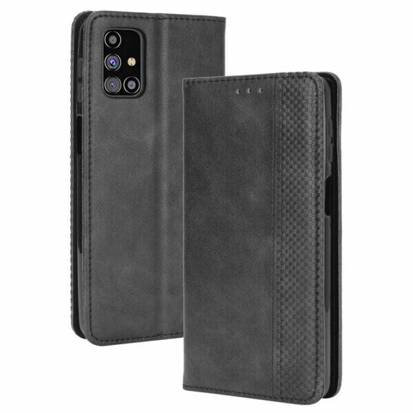 

Чехол Deexe Retro Style для Samsung Galaxy M31s (M317) - Black