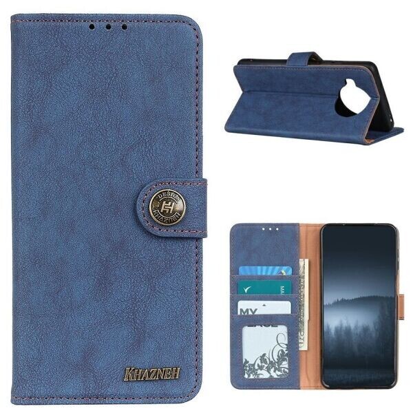

Чехол-книжка KHAZNEH Wallet Cover для Xiaomi Mi 10T Lite - Blue
