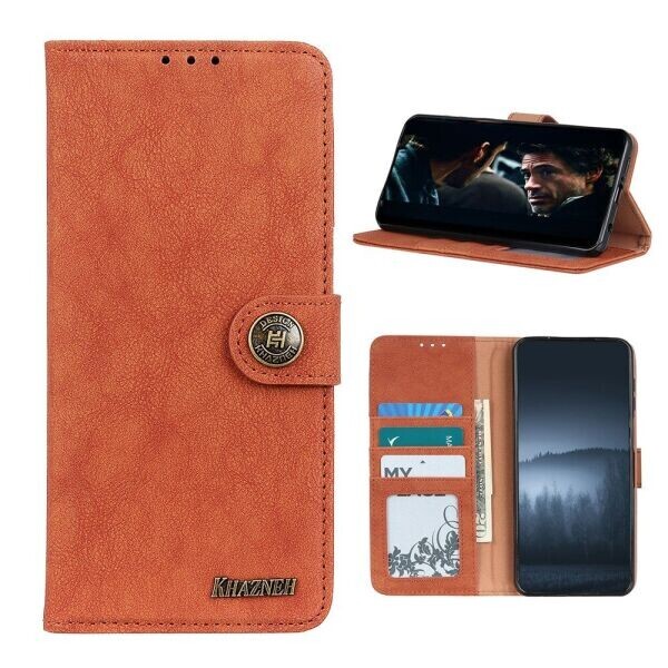 

Чехол-книжка KHAZNEH Wallet Cover для Nokia 3.4 - Orange