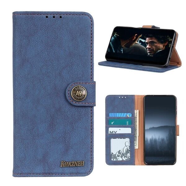 

Чехол-книжка KHAZNEH Wallet Cover для Nokia 3.4 - Blue