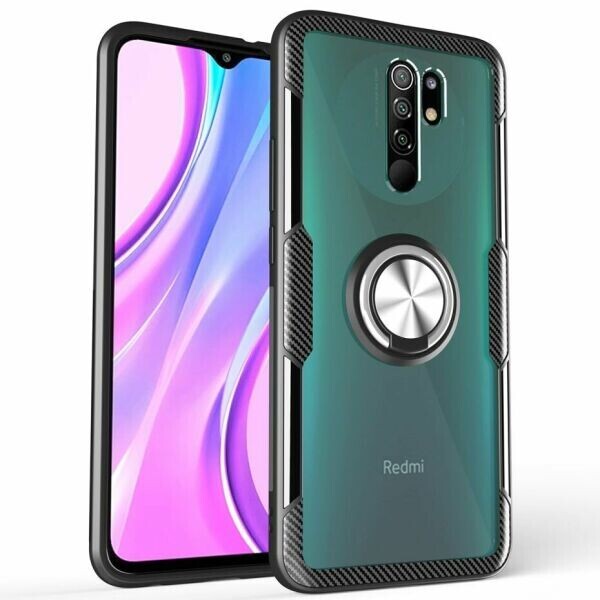 

Защитный чехол UniCase Combo Magnetic для Xiaomi Redmi 9 - Black / Silver