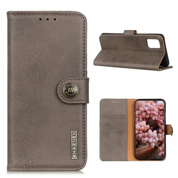 

Чехол-книжка KHAZNEH Wallet Cover для Samsung Galaxy S20 FE (G780) - Grey