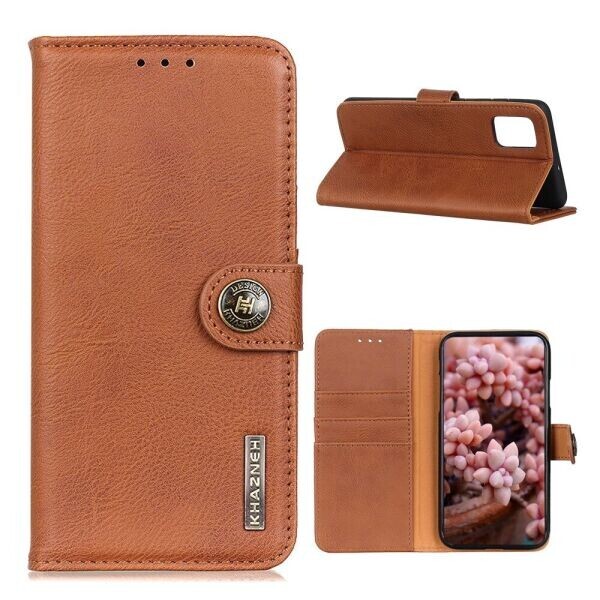

Чехол-книжка KHAZNEH Wallet Cover для OnePlus 8T - Brown