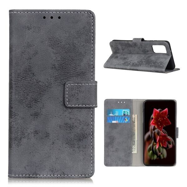 

Чехол-книжка Deexe Retro Type для Samsung Galaxy M51 (M515) - Grey