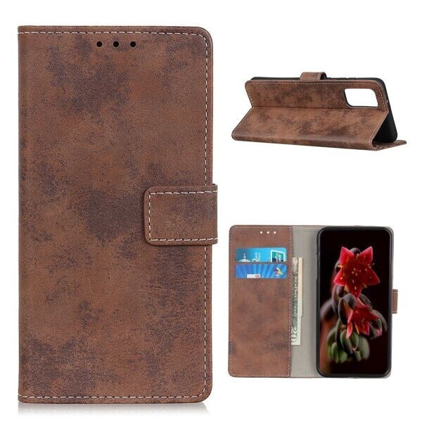 

Чехол-книжка Deexe Retro Type для Samsung Galaxy M51 (M515) - Brown