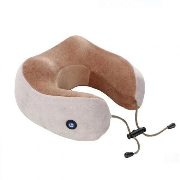 

Массажная подушка с вибрацией и функцией памяти U-Shaped Massage Pillow ZX-1902
