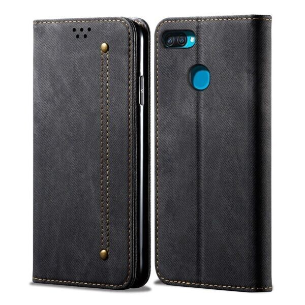 

Чехол-книжка UniCase Jeans Wallet для OPPO A12 - Black