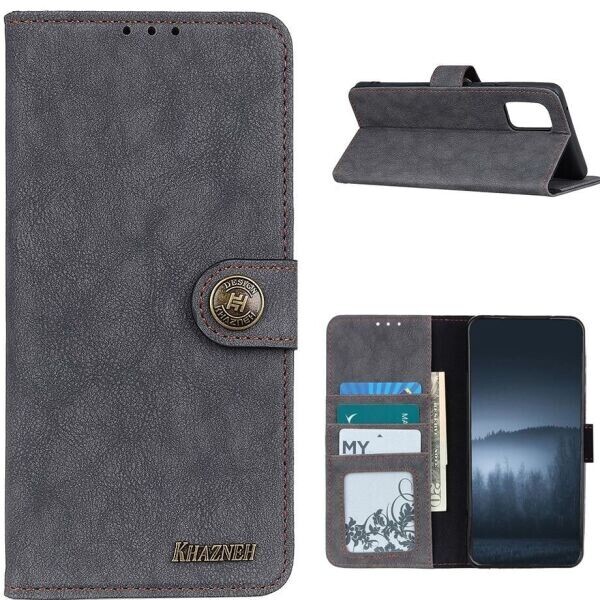 

Чехол-книжка KHAZNEH Wallet Cover для Samsung Galaxy M51 (M515) - Black