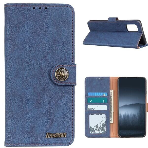 

Чехол-книжка KHAZNEH Wallet Cover для Samsung Galaxy M51 (M515) - Blue