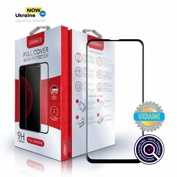 

Защитное стекло Intaleo Full Glue для Huawei Nova 5T / Honor 20 - Black