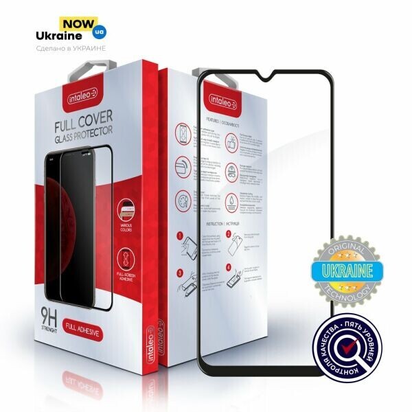 

Защитное стекло Intaleo Full Glue для Realme C3 / Realme 6i / Realme 5 - Black