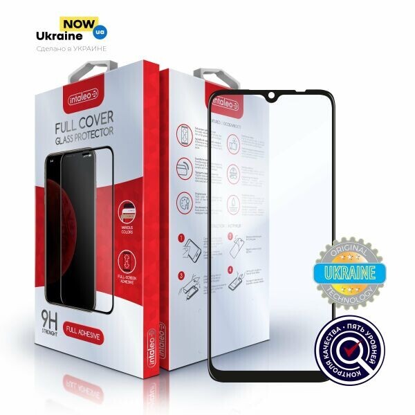 

Защитное стекло Intaleo Full Glue для Xiaomi Redmi 9A / Redmi 9C - Black