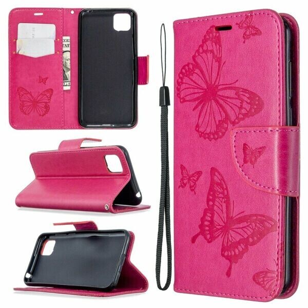 

Чехол UniCase Butterfly Pattern для Huawei Y5p - Rose