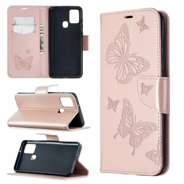 

Чехол UniCase Butterfly Pattern для Samsung Galaxy A21s (A217) - Rose Gold
