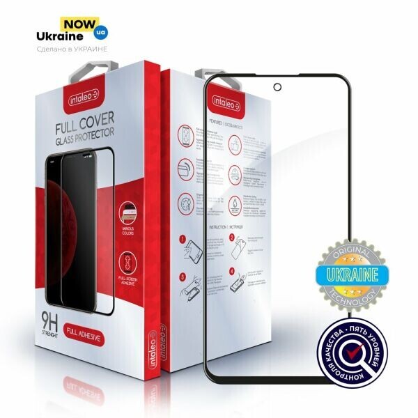 

Защитное стекло Intaleo Full Glue для Xiaomi Redmi Note 9 Pro / Note 9 Pro Max / Note 9S - Black